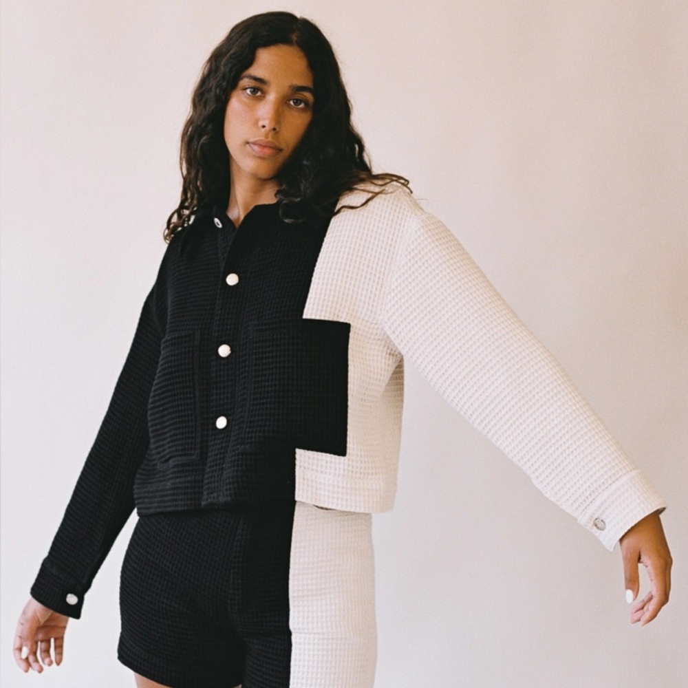 Aniela Parys Daisy Mini Waffle Jacket